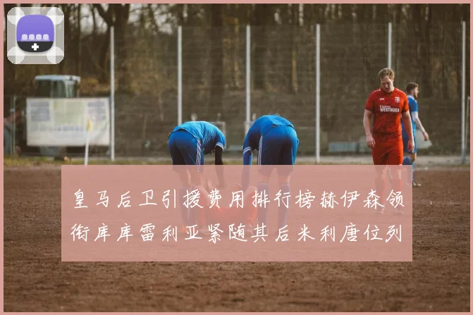 皇马后卫引援费用排行榜赫伊森领衔库库雷利亚紧随其后米利唐位列第三